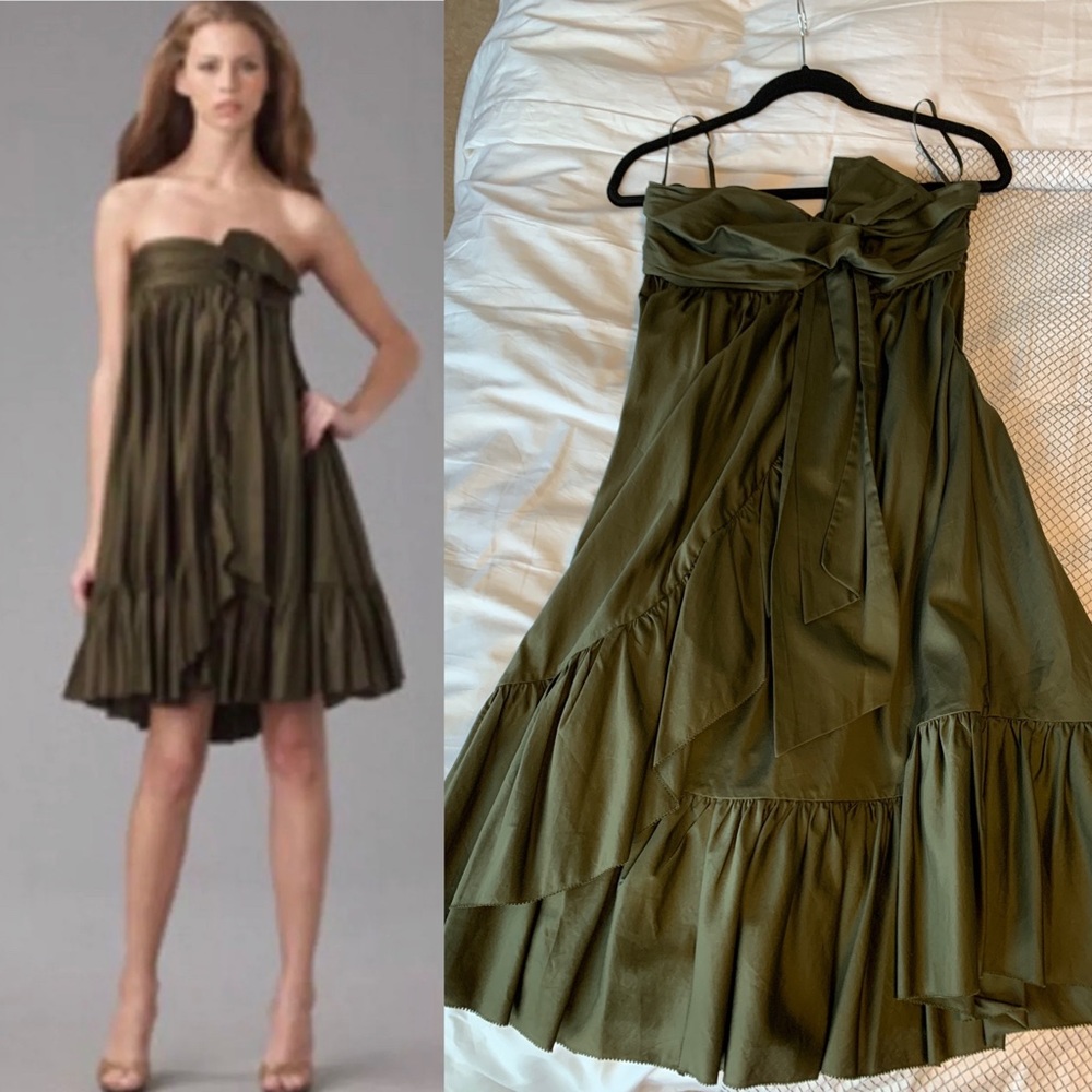 Diane von Furstenberg Tolara Strapless Dress 4